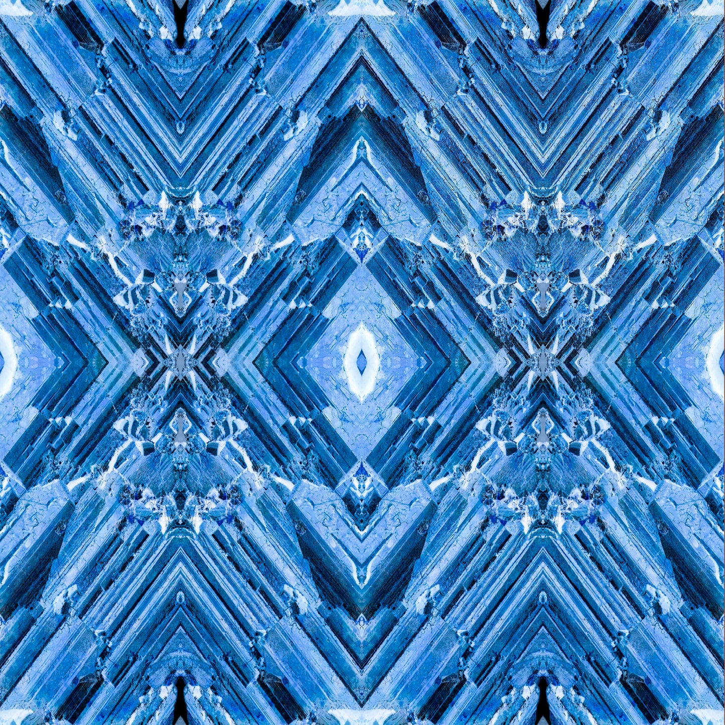 Square Scarf, Limonite, Wake County, North Carolina, Inverted Color