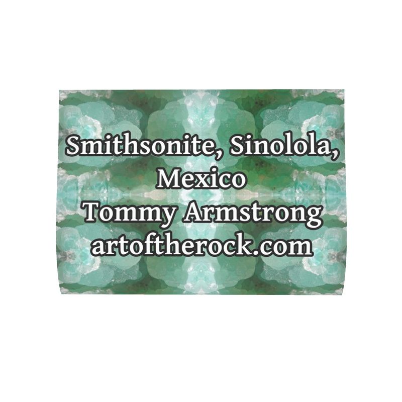 Bag: Smithsonite   El Refugio Mine, Choix, Sinolola, Mexico, EX Chris