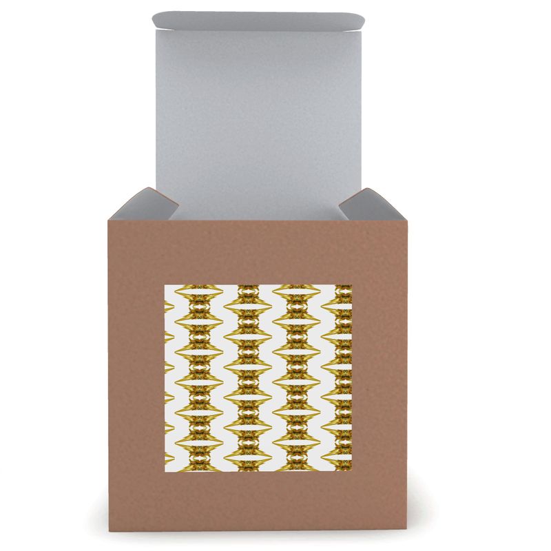 Candle In Glass: Rutile with Hematite Brazil , Original Color