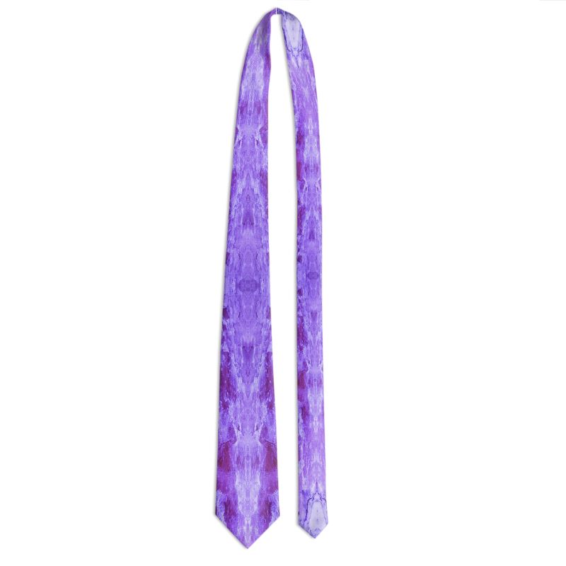 Men's Tie:  Rare Fluorescent , Buncombe, North Carolina,  Original Color (Under UV365)