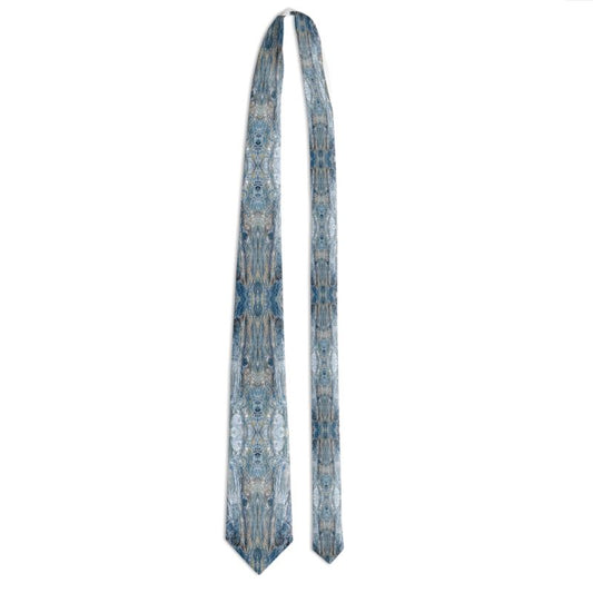 Men's Tie: KYANITE, Black Mt. , North Carolina, USA, Original Color IN