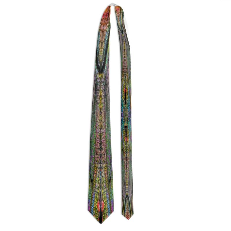 Men's Tie: Hematite, Iridescent, Graves Mt, , Georgia, USA, Original Color