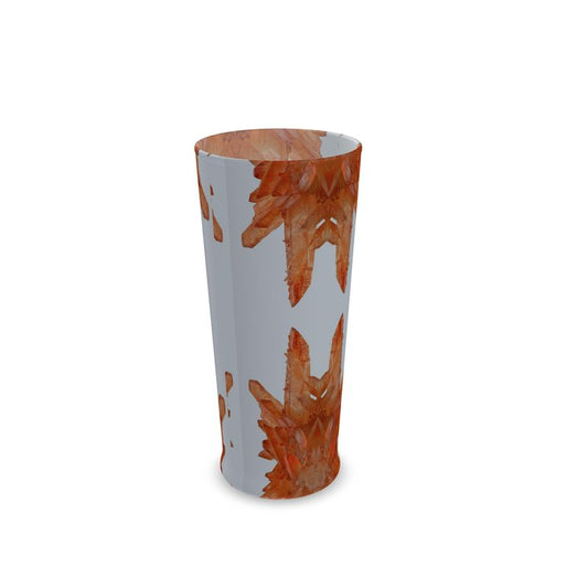 Beer Glass: Red Quartz from Morocco