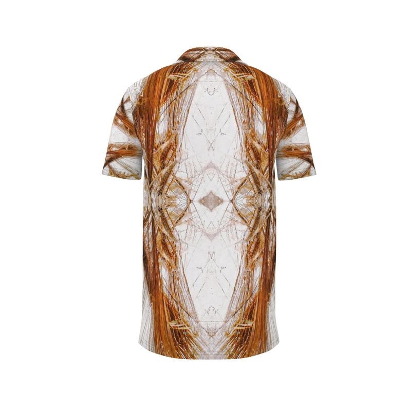Men's Polo Shirt: Rutilated Quartz, North Carolina