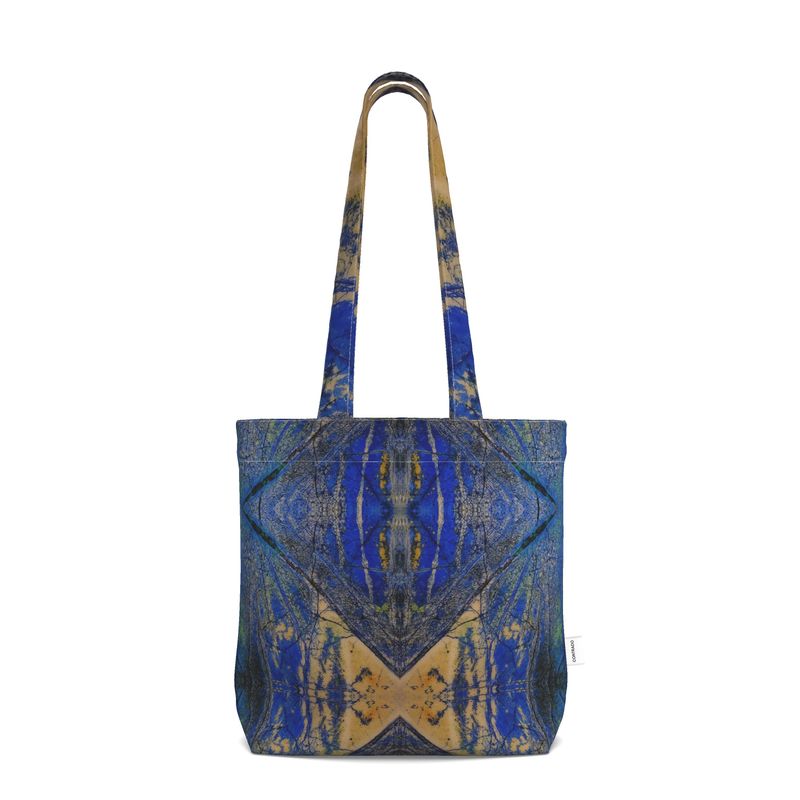 Every Day Tote Bag: Azurite, with Malachite, Siberia, Russia, Original Color