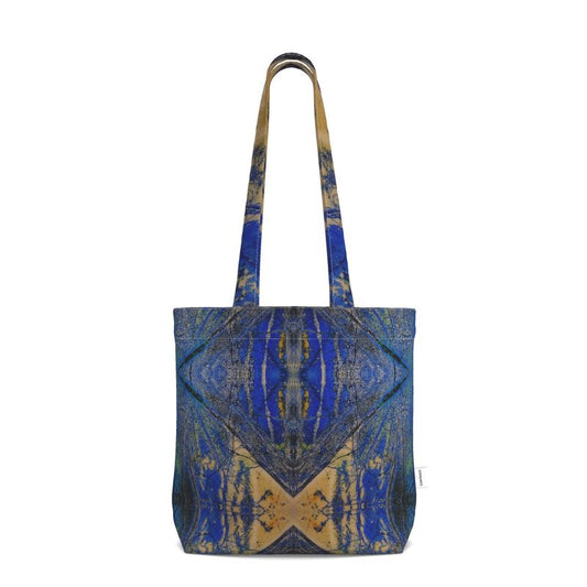 Every Day Tote Bag: Azurite, with Malachite, Siberia, Russia, Original Color