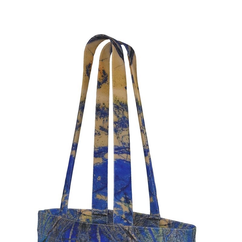Every Day Tote Bag: Azurite, with Malachite, Siberia, Russia, Original Color