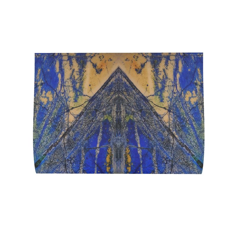 Parachute Shopping Bag: Azurite, with Malachite, Siberia, Russia, ORIGINAL COLOR