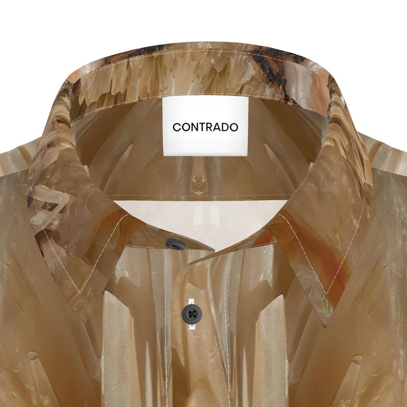 Mens Short Sleeve Shirt: Barite, Tsumeb