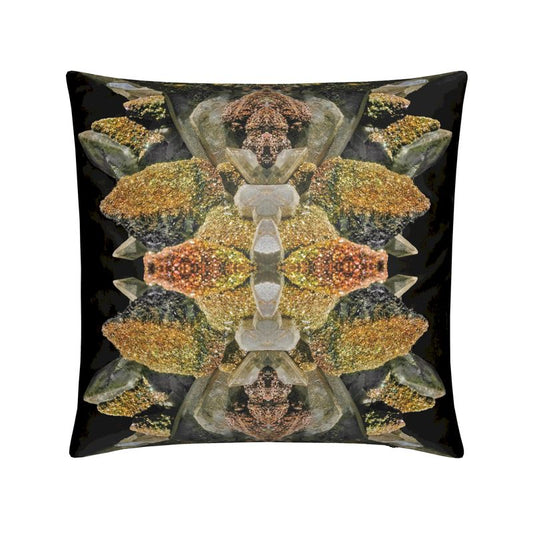 Cushions: Calcite with Irridescent Marcasite, Brushy Creek, Viburnum Trend, Missouri, USA, Neal Pfaff, Original Color