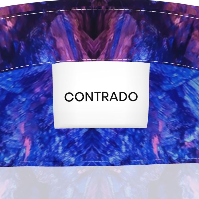 Mens Short Sleeve Shirt: KYANITE, Fluorescent, Black Mt. , North Carolina, USA, EX Hatley, Original Color Version 1