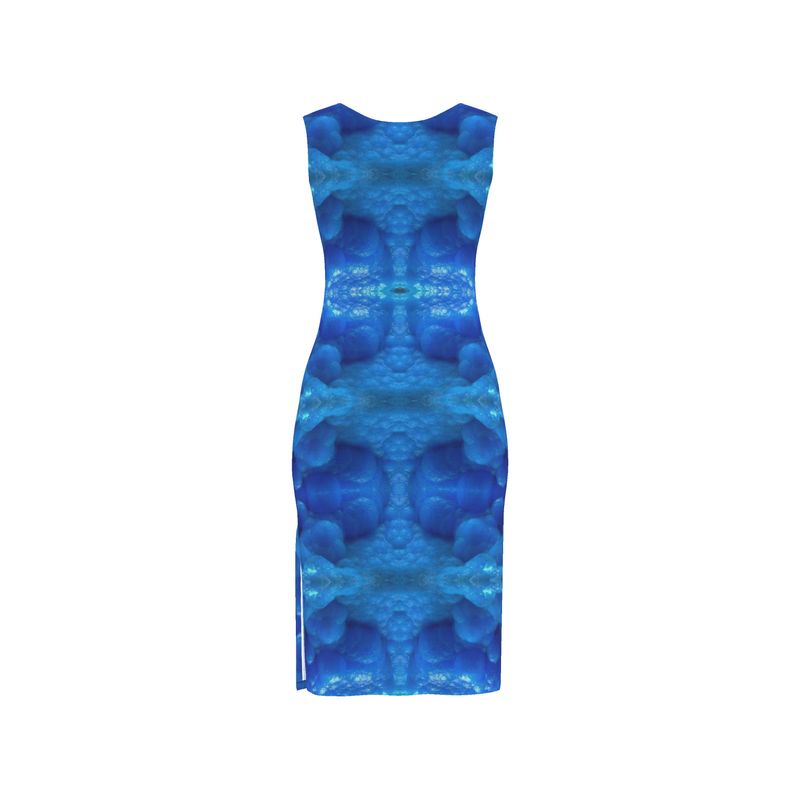 Bodycon Dress: Hemimorphite, China, Ex John Veevart