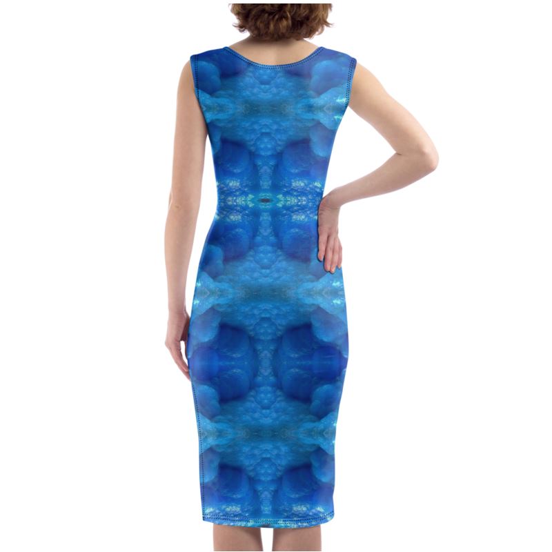 Bodycon Dress: Hemimorphite, China, Ex John Veevart