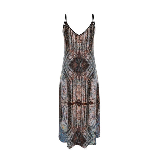 Slip Dress: Limonite pseudo Pyrite, Iridescent, Raleigh, North Carolina
