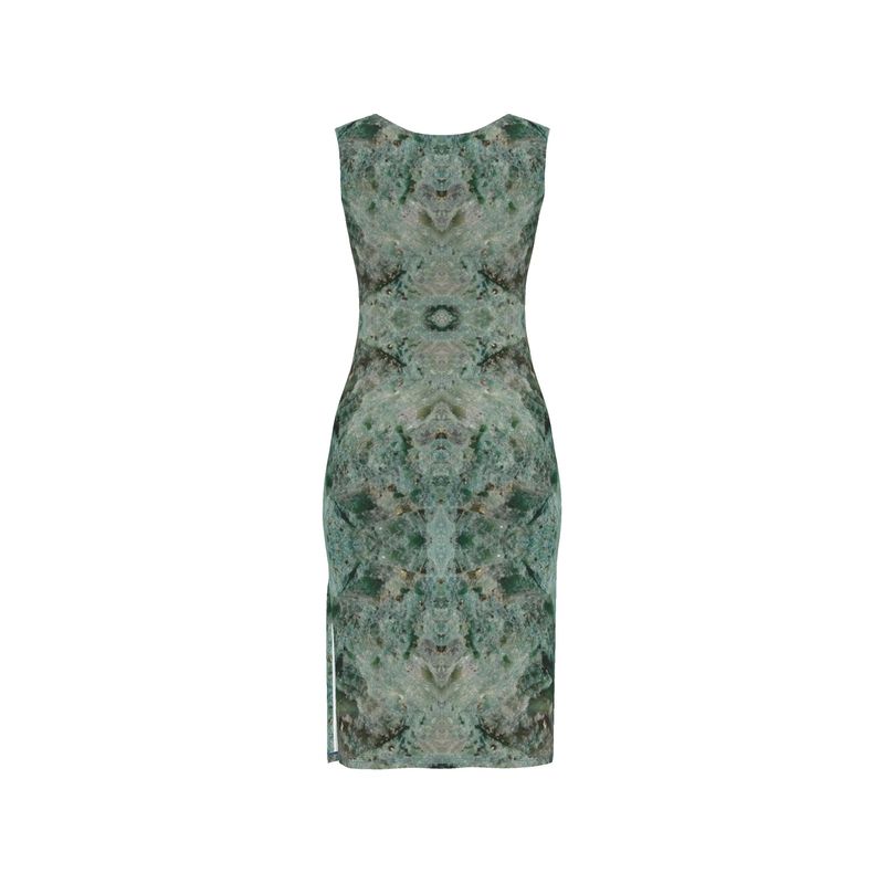 Bodycon Dress: Fuschite with pyrite, Australia