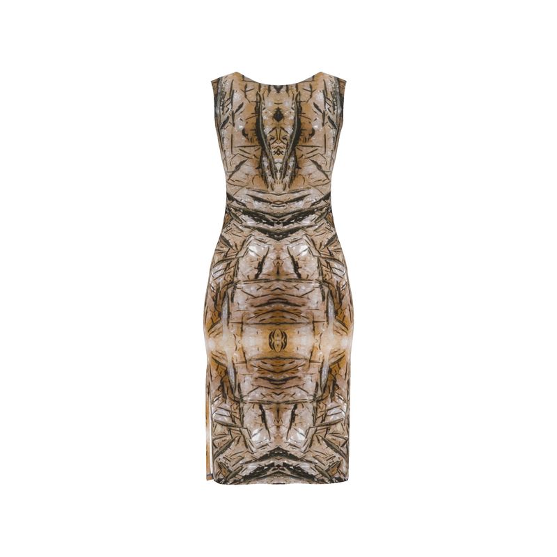 Bodycon Dress: Goethite, on Calcite, South Africa