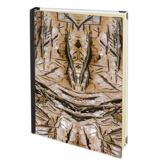 Address Book: Goethite, on Calcite, South Africa