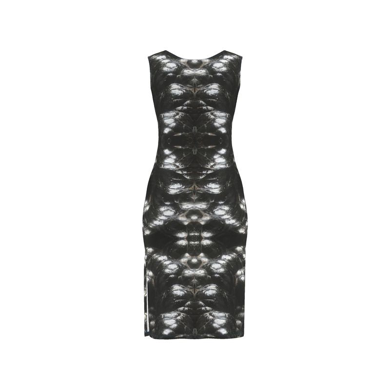 Bodycon Dress: Hematite, Botryoidal, Morocco