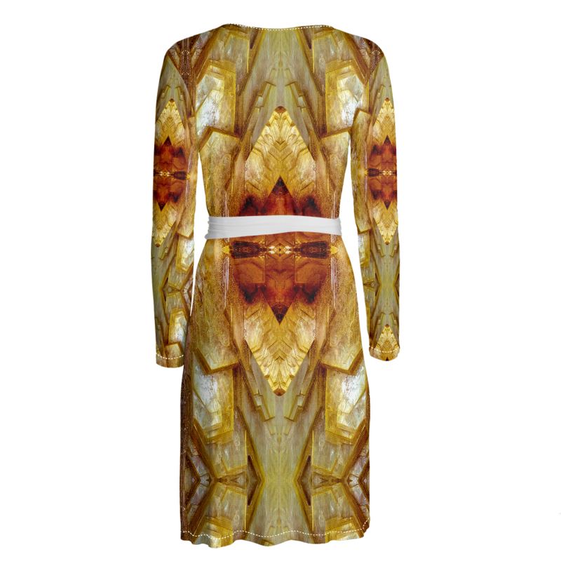 Wrap Dress: Muscovite, Brazil, EX Lavinsky, Wendell Wilson, Original Color