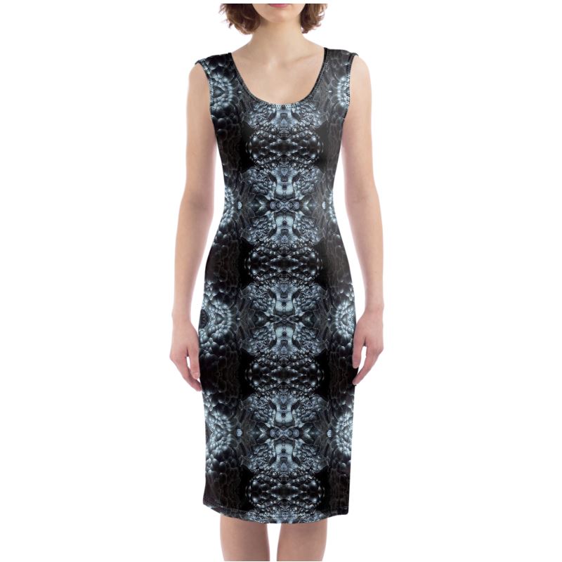 Bodycon Dress: Hematite, Botryoidal, New Mexico, USA, Original Color