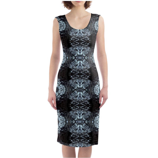 Bodycon Dress: Hematite, Botryoidal, New Mexico, USA, Original Color