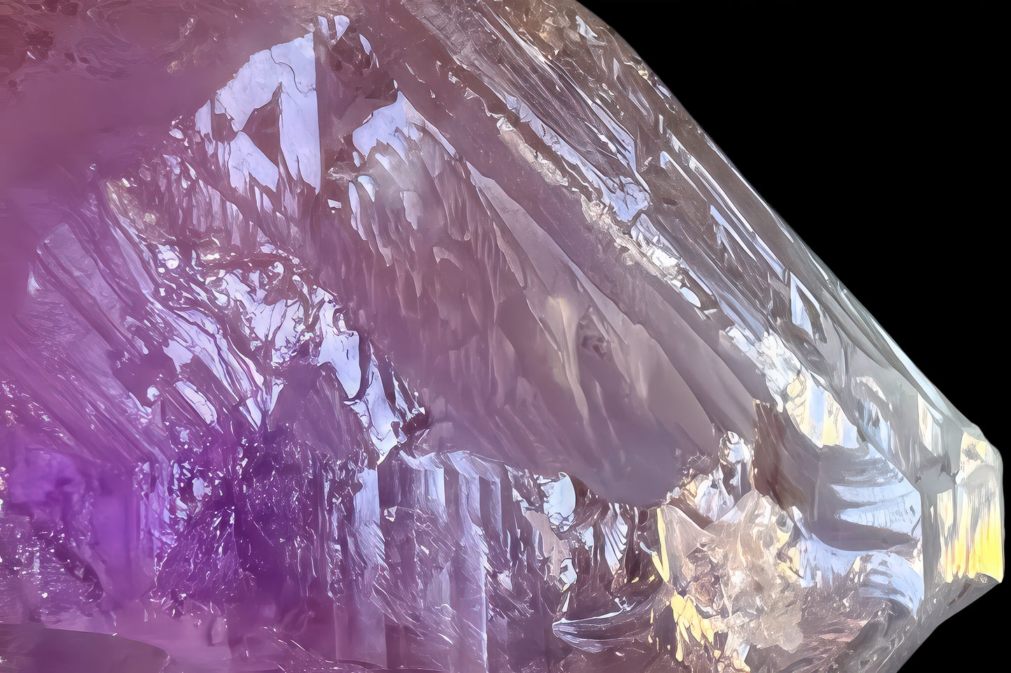 Parachute Shopping Bag: Quartz, Amethyst, Zebulon, North Carolina