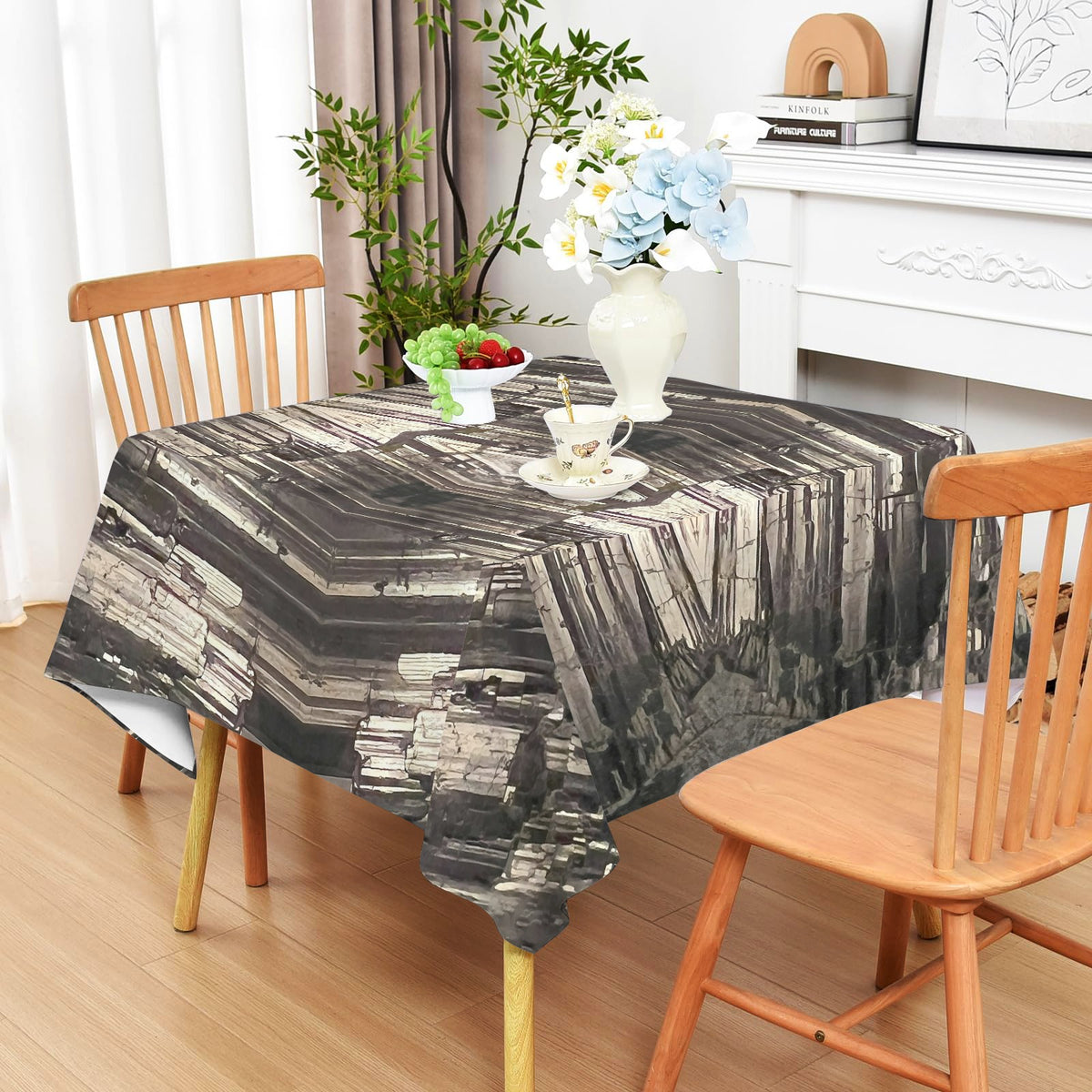 Tablecloth: Ferberite — Panasqueira Mines, Portugal — Original Color