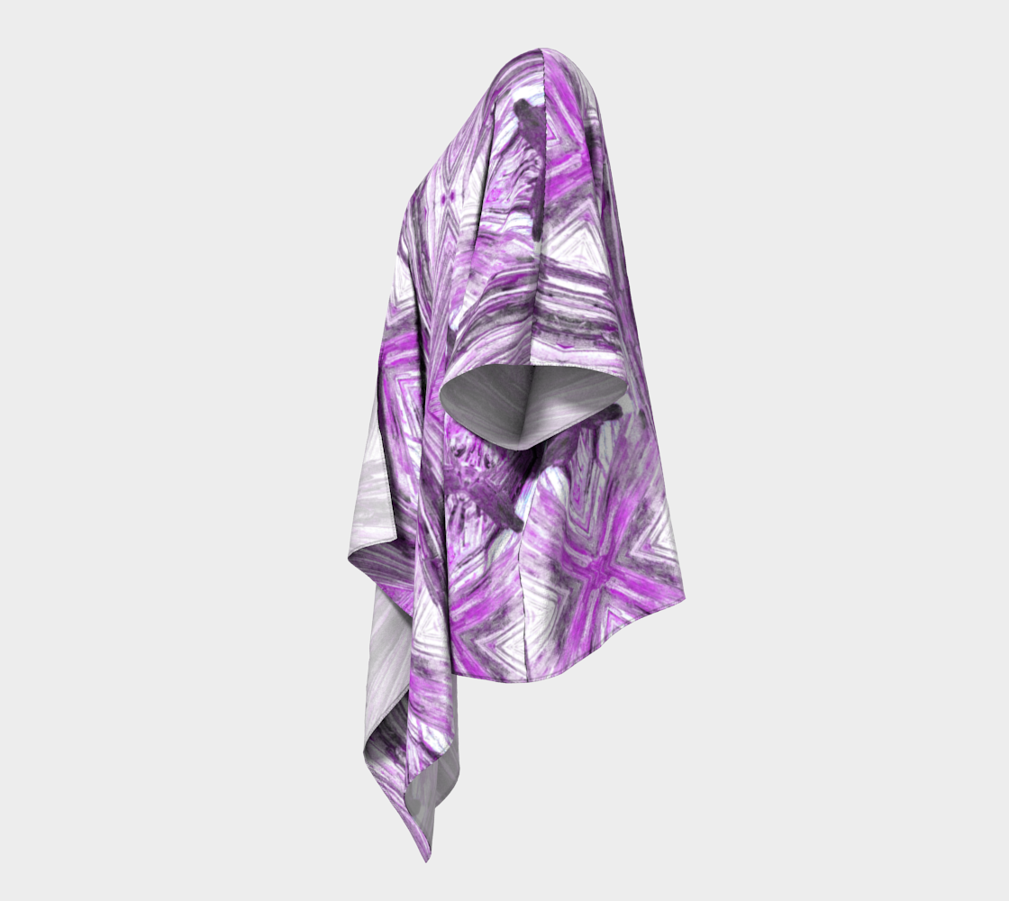 Kimono: Pyrophillite,  Piedmont Minerals Mine, Orange County, North Carolina, USA, , Violet