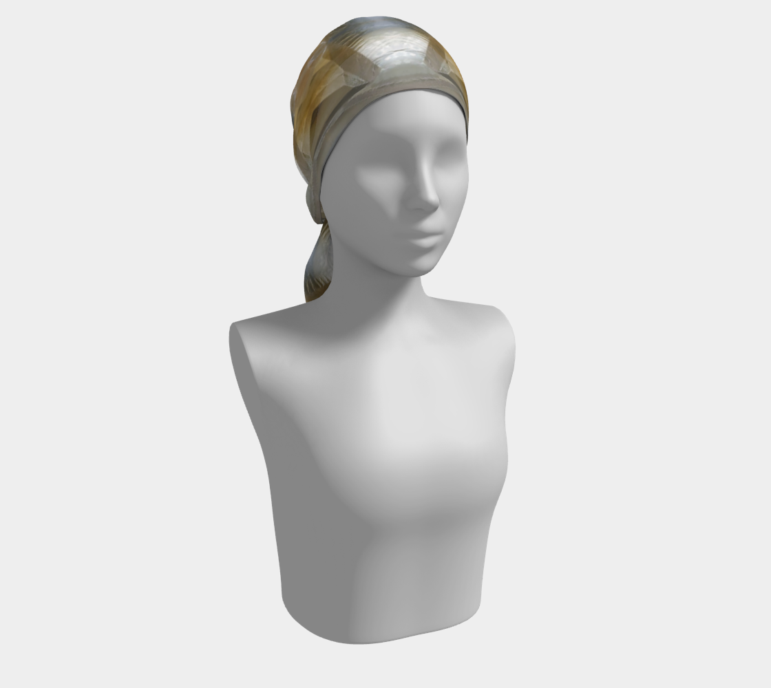 Long Scarf: Calcite Kaz