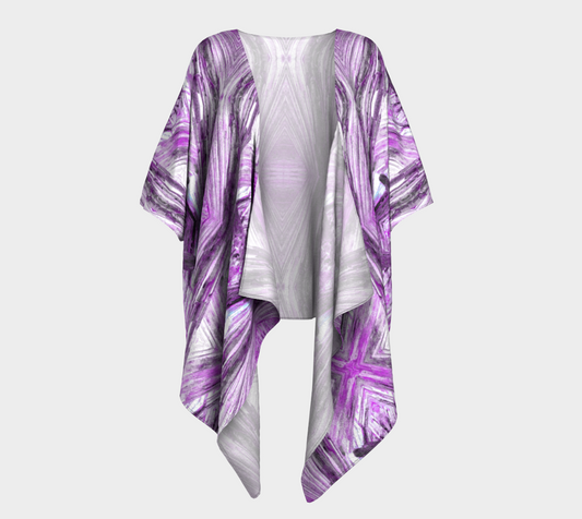 Kimono: Pyrophillite,  Piedmont Minerals Mine, Orange County, North Carolina, USA, , Violet