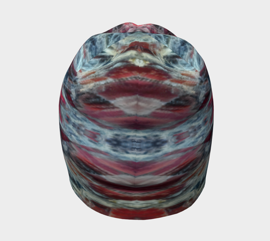 Beanie: KYANITE, Fluorescent, Black Mt. North Carolina, USA, Original Under UV Light Version 3