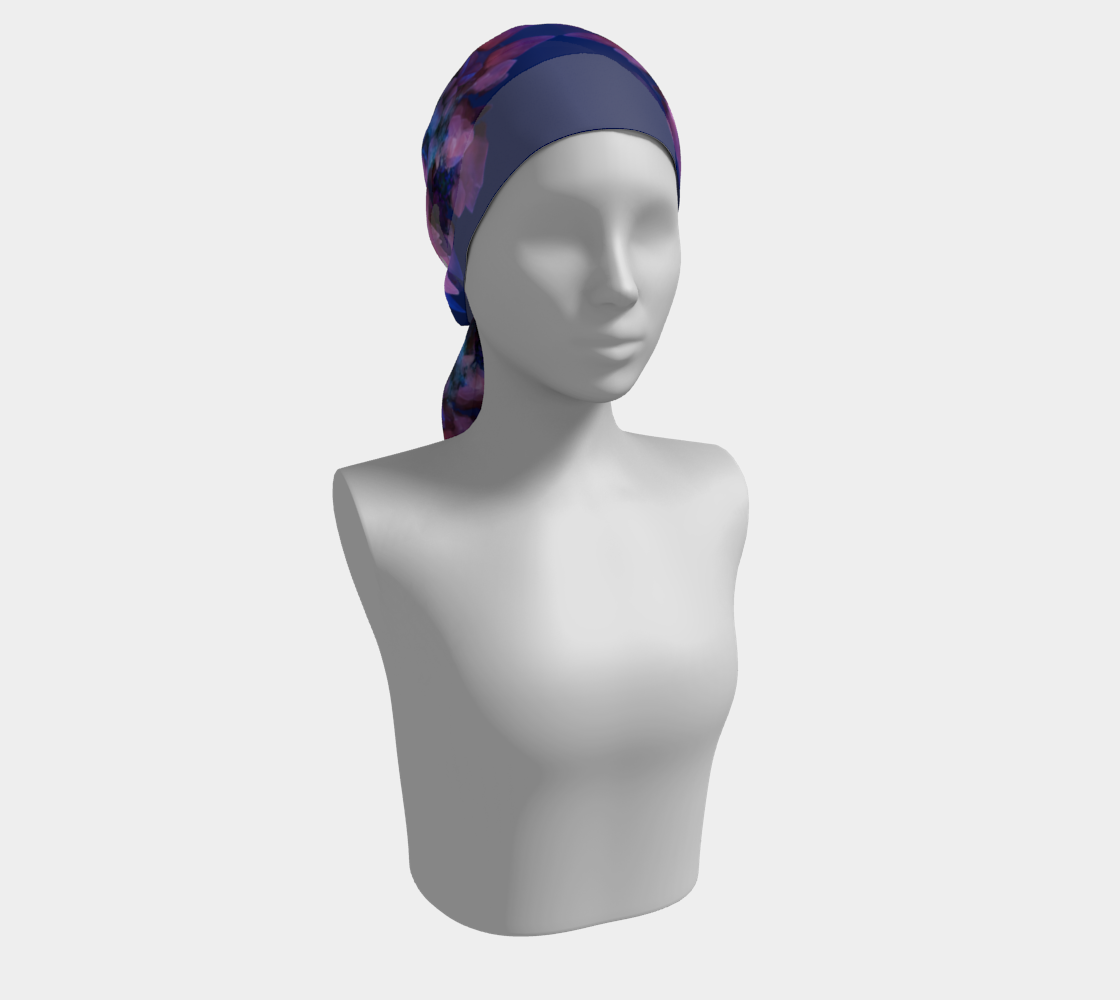 Long Scarf: Calcite, Moncure, NC, Fluorescent,