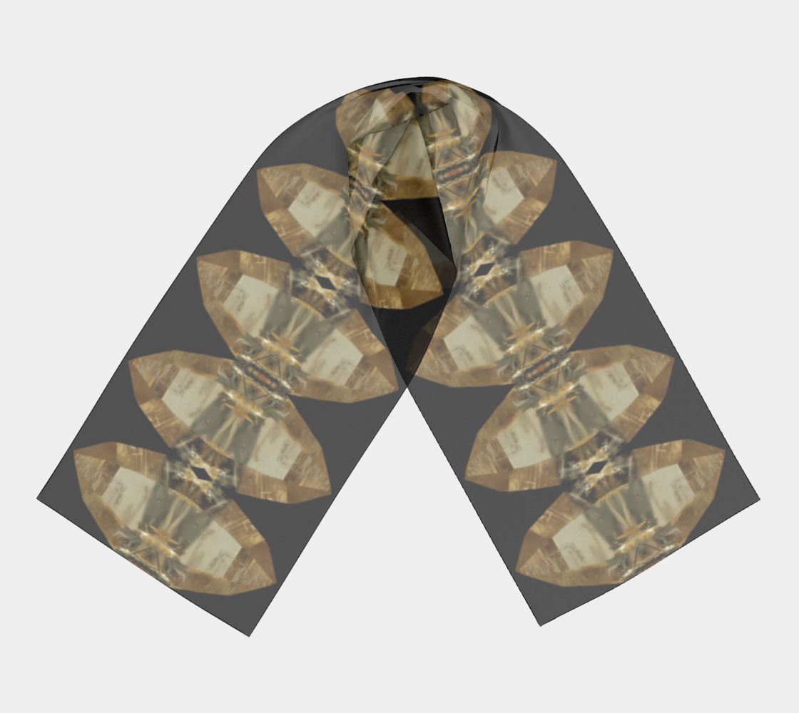 Long Scarf: Quartz, Smoky w Inclusions, , Alexander County, North Carolina, USA, Crystal Perfection, Original Color 2