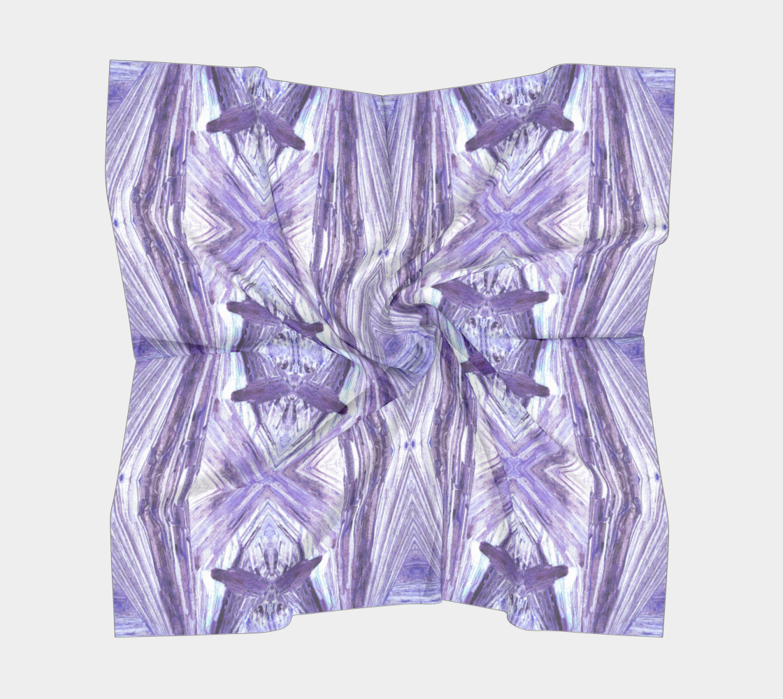 Square Scarf: Goethite, , , Teller County, Colarado, USA, Brian Kosnar, Violet