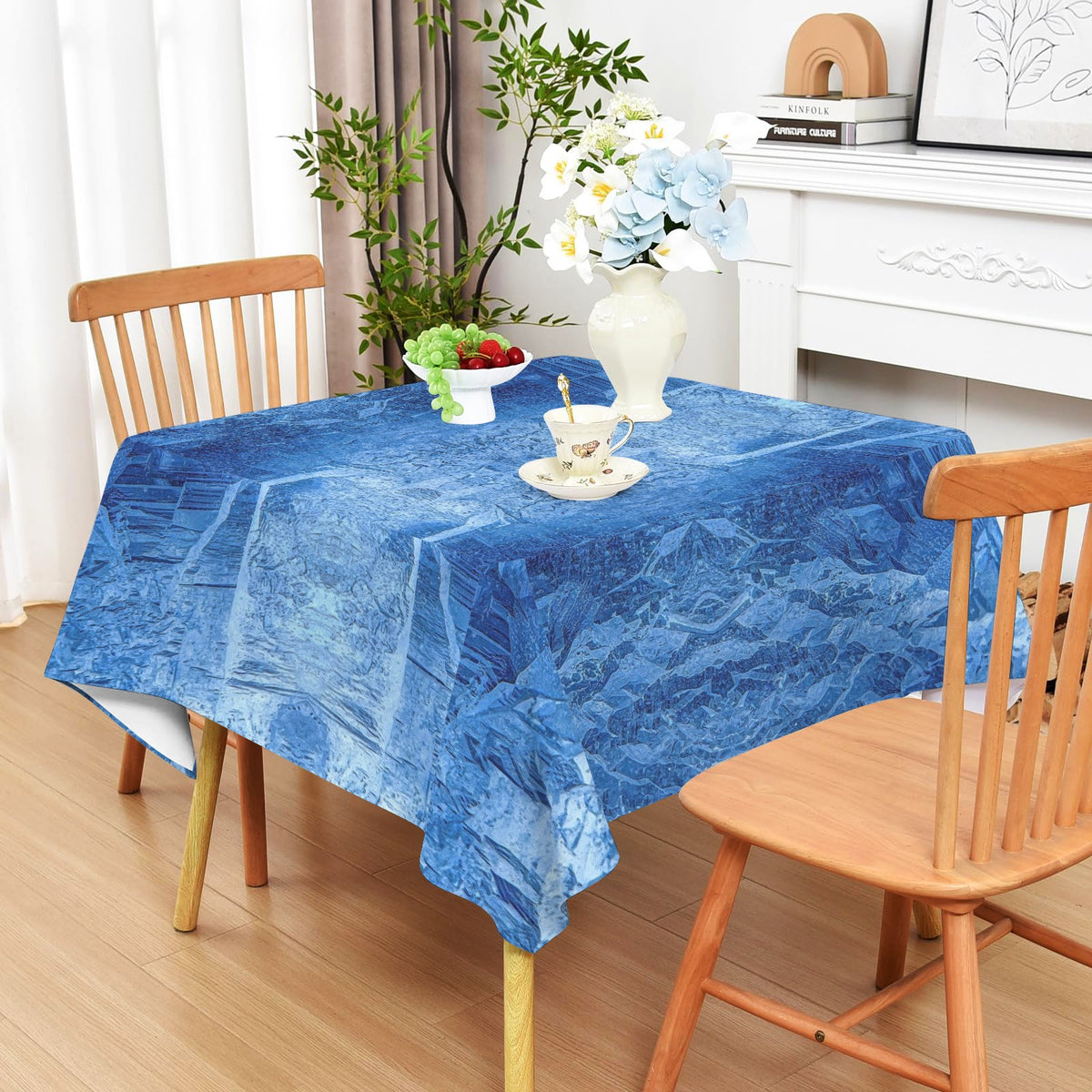 Tablecloth: Quartz, Smoky — Hiddenite, Alexander County, North Carolina, USA — Inverted Color