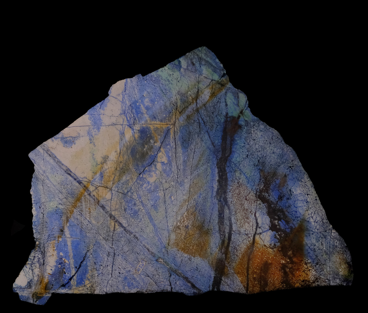 Mens Bomber Jacket: Azurite and Malachite, Siberia, Russia