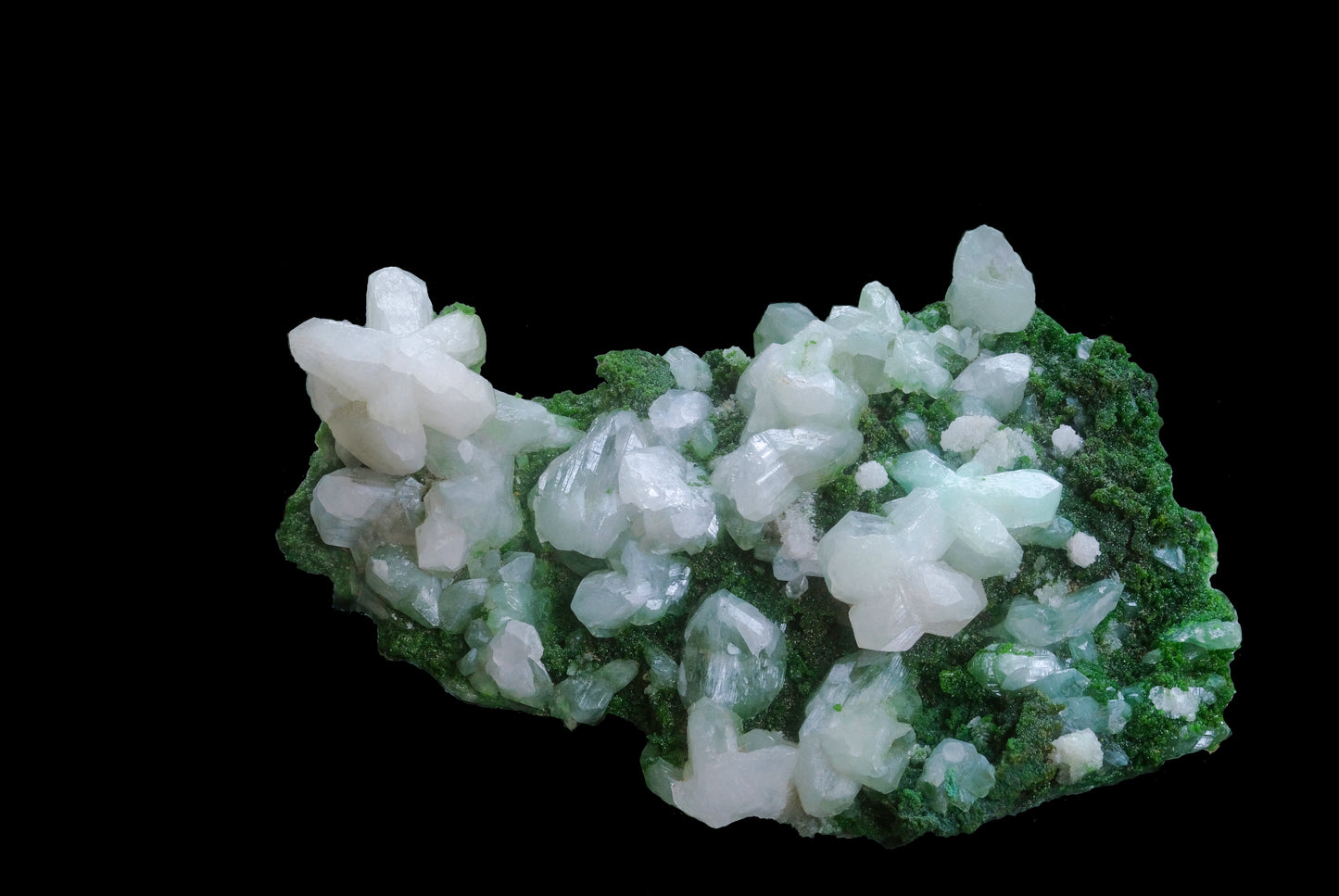 Long Scarf: Cerusite , on Motramite, Tsumeb, Namibia, EX: Lawrence Conklin, Original Color