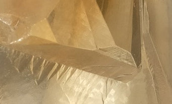 Parachute Shopping Bag: Calcite, Sokolovskoe Iron Mine, Rudny, Kostanay Region, Kazakhstan