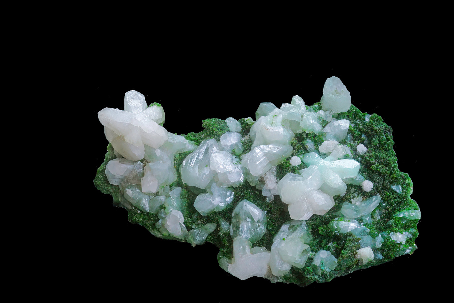 Beanie: Cerusite , on Motramite, Tsumeb, Namibia, EX: Lawrence Conklin, Original Color