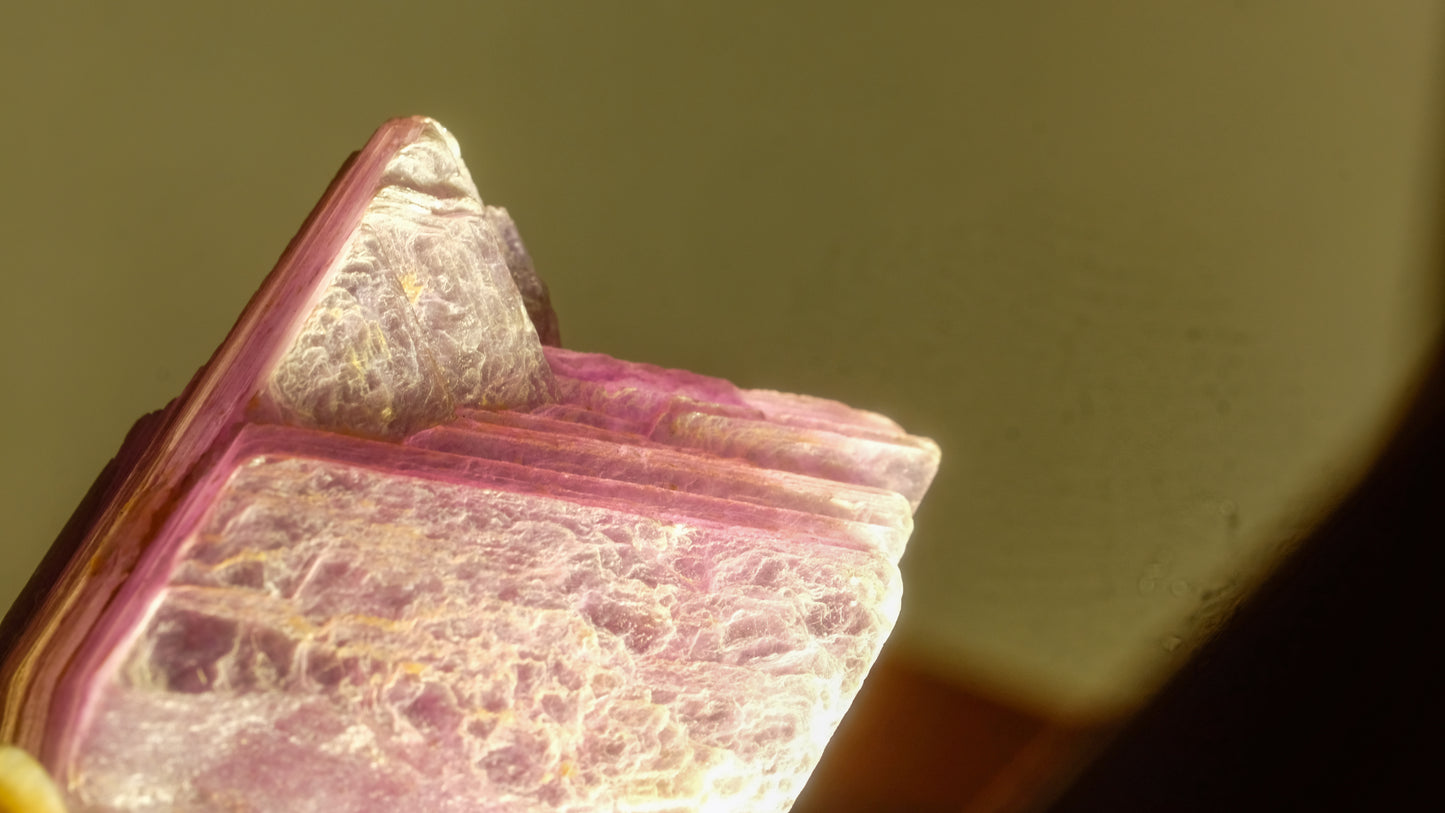 Beanie: Lepidolite, Twin, Brazil, Chris Wright, Original Color