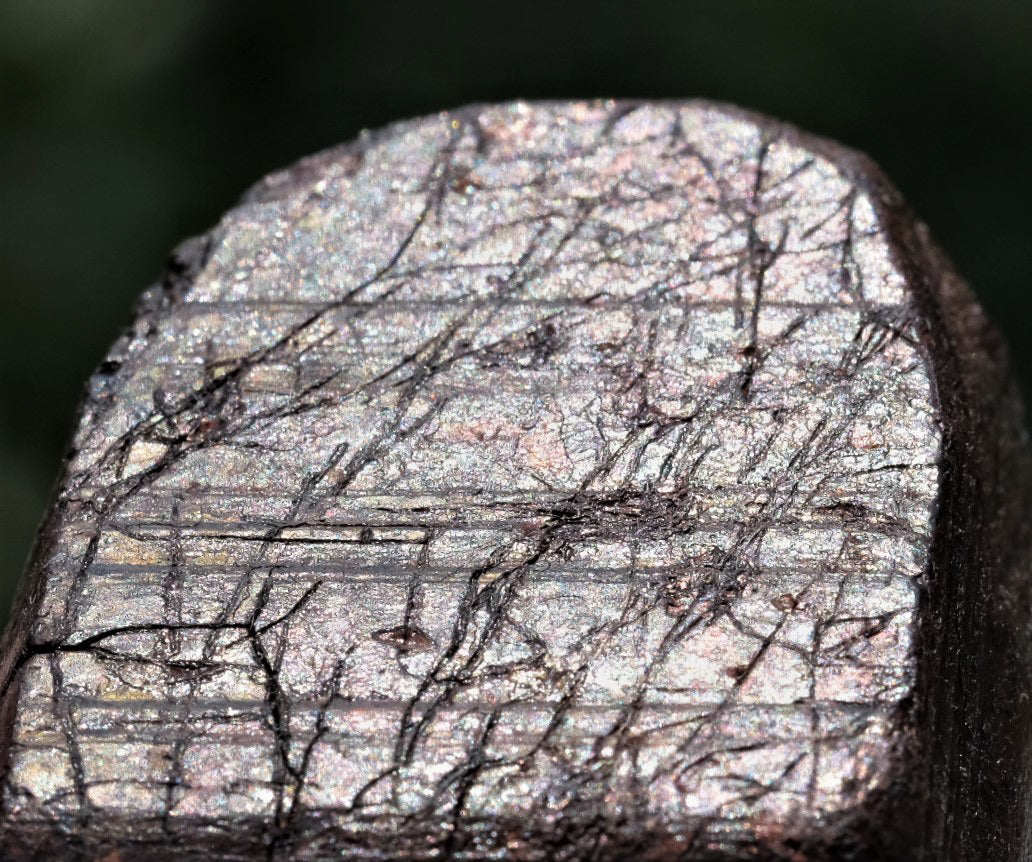 Mens Short Sleeve Shirt: Limonite pseudomorph Pyrite, Raleigh, NC