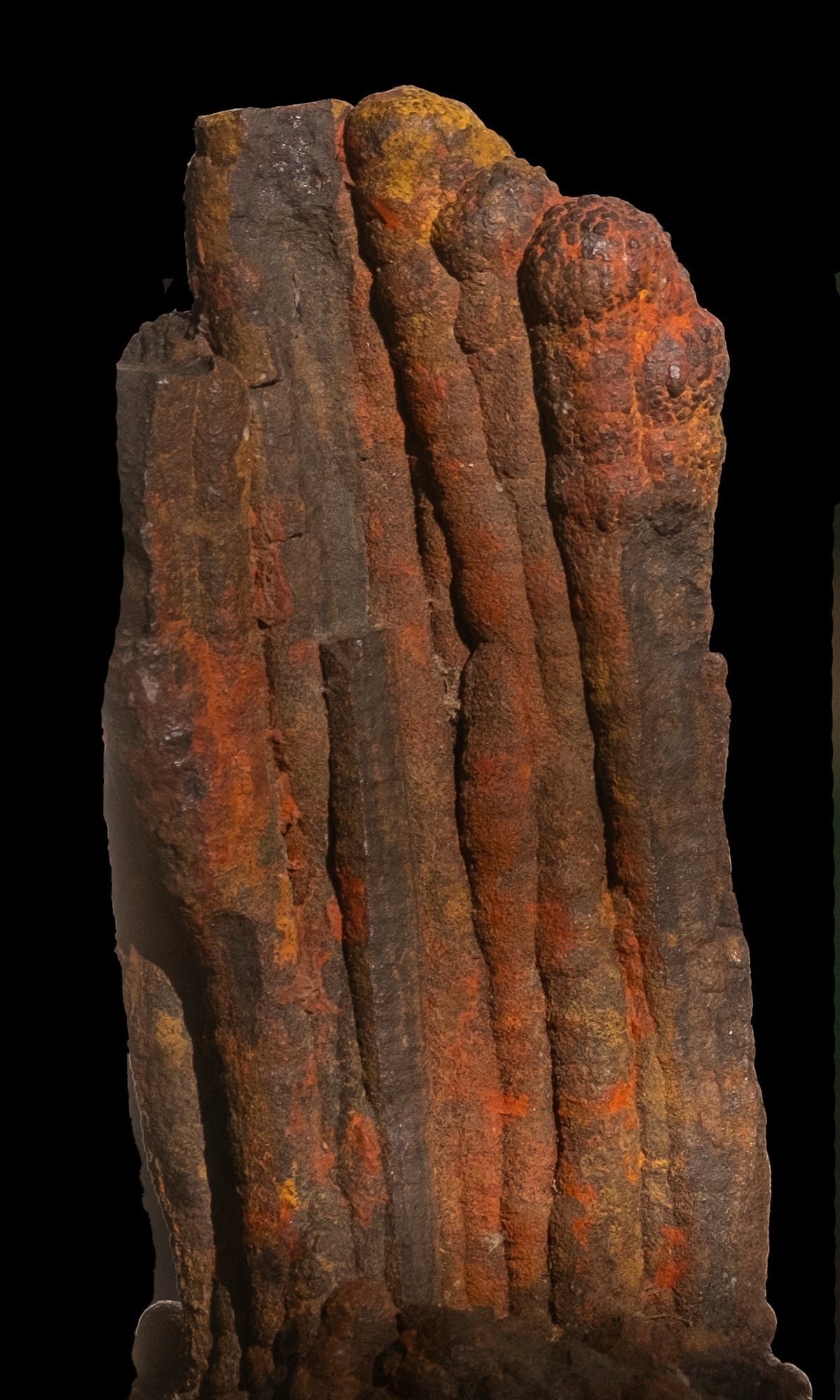 Flared Skirt: Hematite Stalagmites, Michigan
