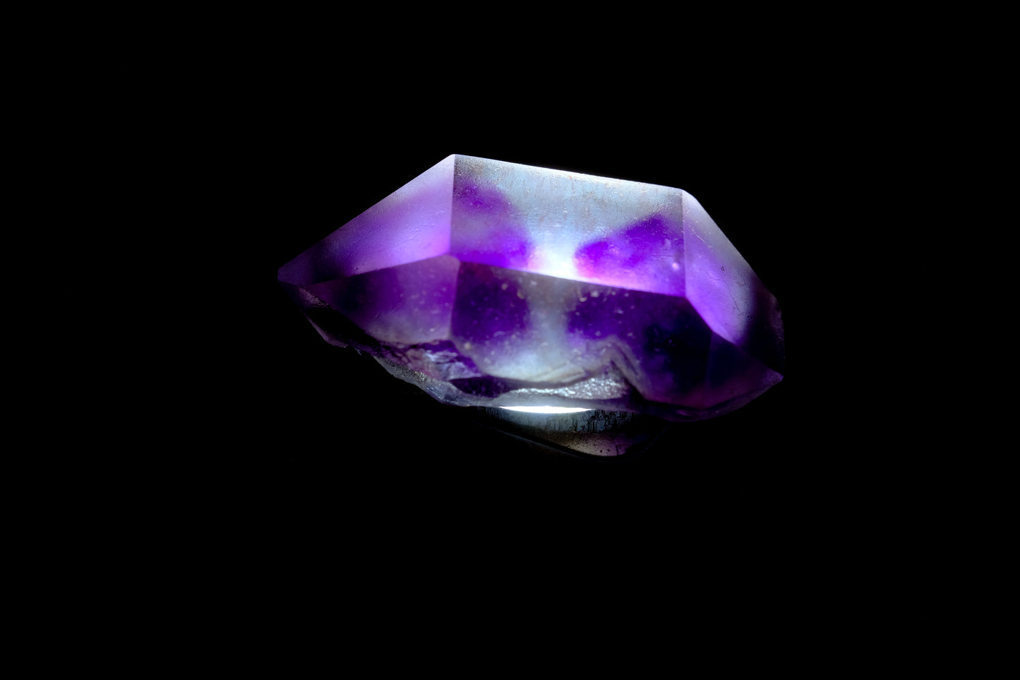 Long Scarf: Quartz, Amethyst ,Hourglass. Morocco
