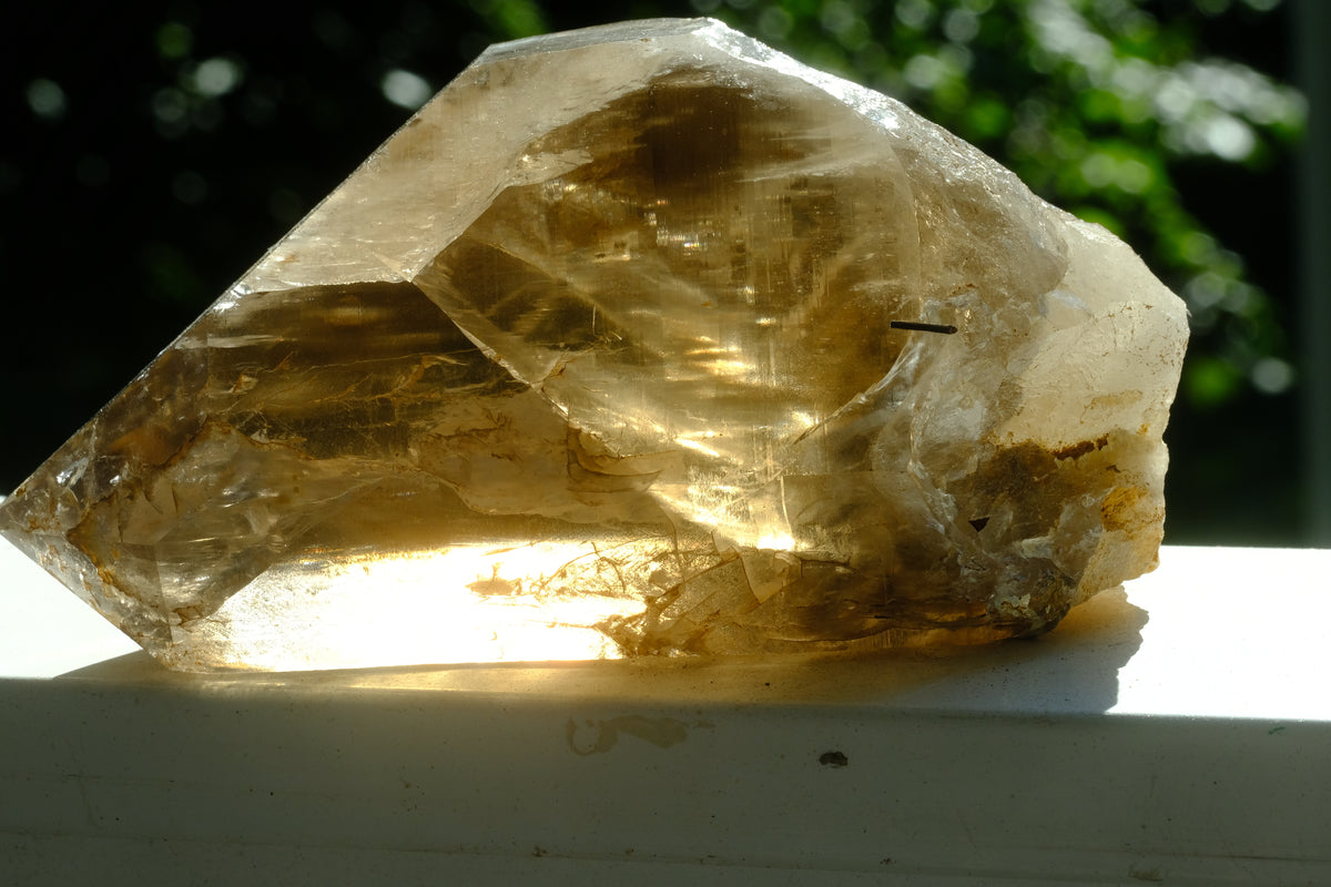 Tablecloth: Quartz, Smoky — Hiddenite, Alexander County, North Carolina, USA — Original Color