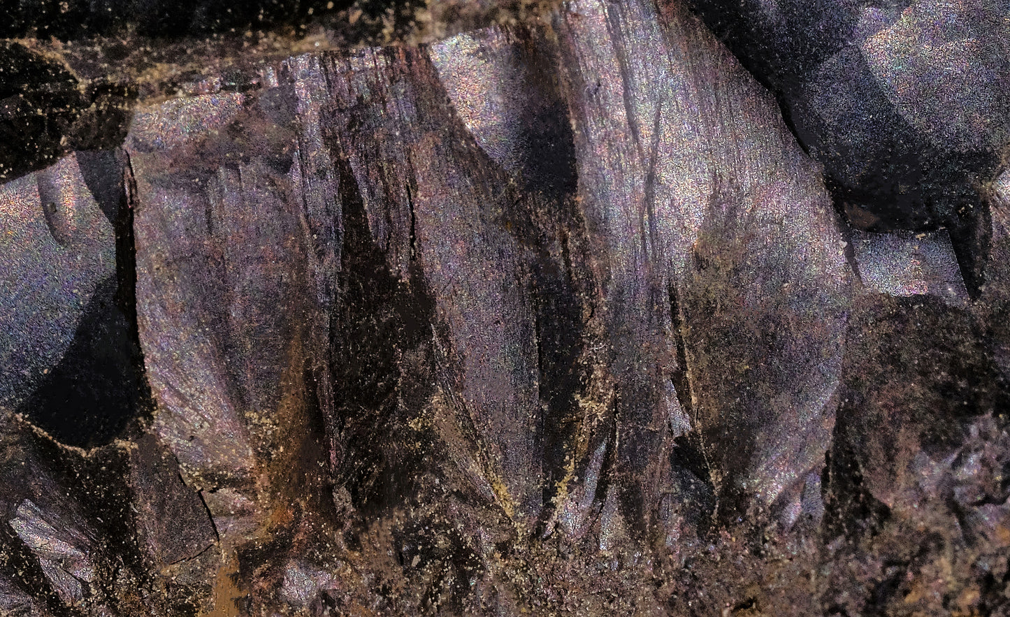 Men's Tie: Goethite, Randolph County, NC USA, Original Color