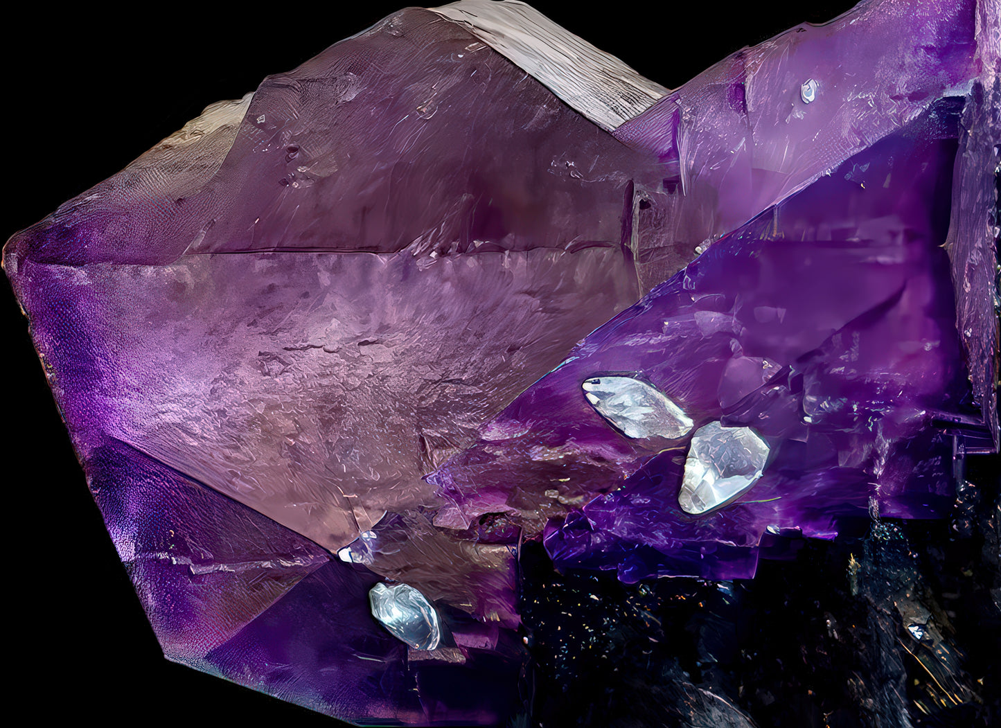 Halter Dress: Fluorite, with Sphalerite, Elmwood, Tennessee, Original Color