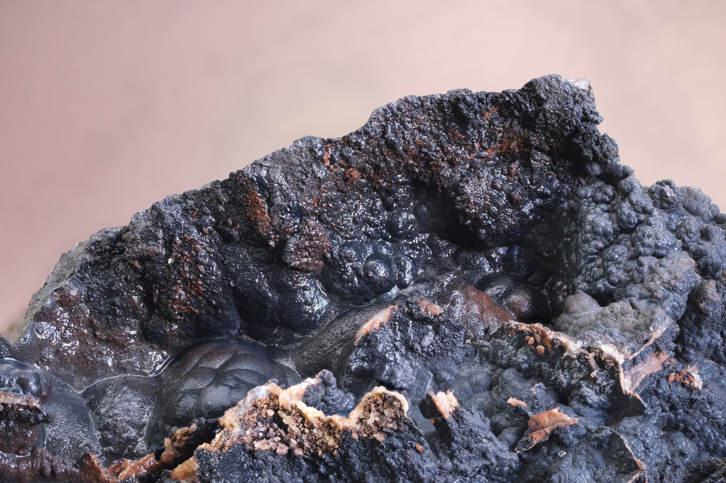 Men's Tie: Goethite, Randolph County, NC USA, Original Color