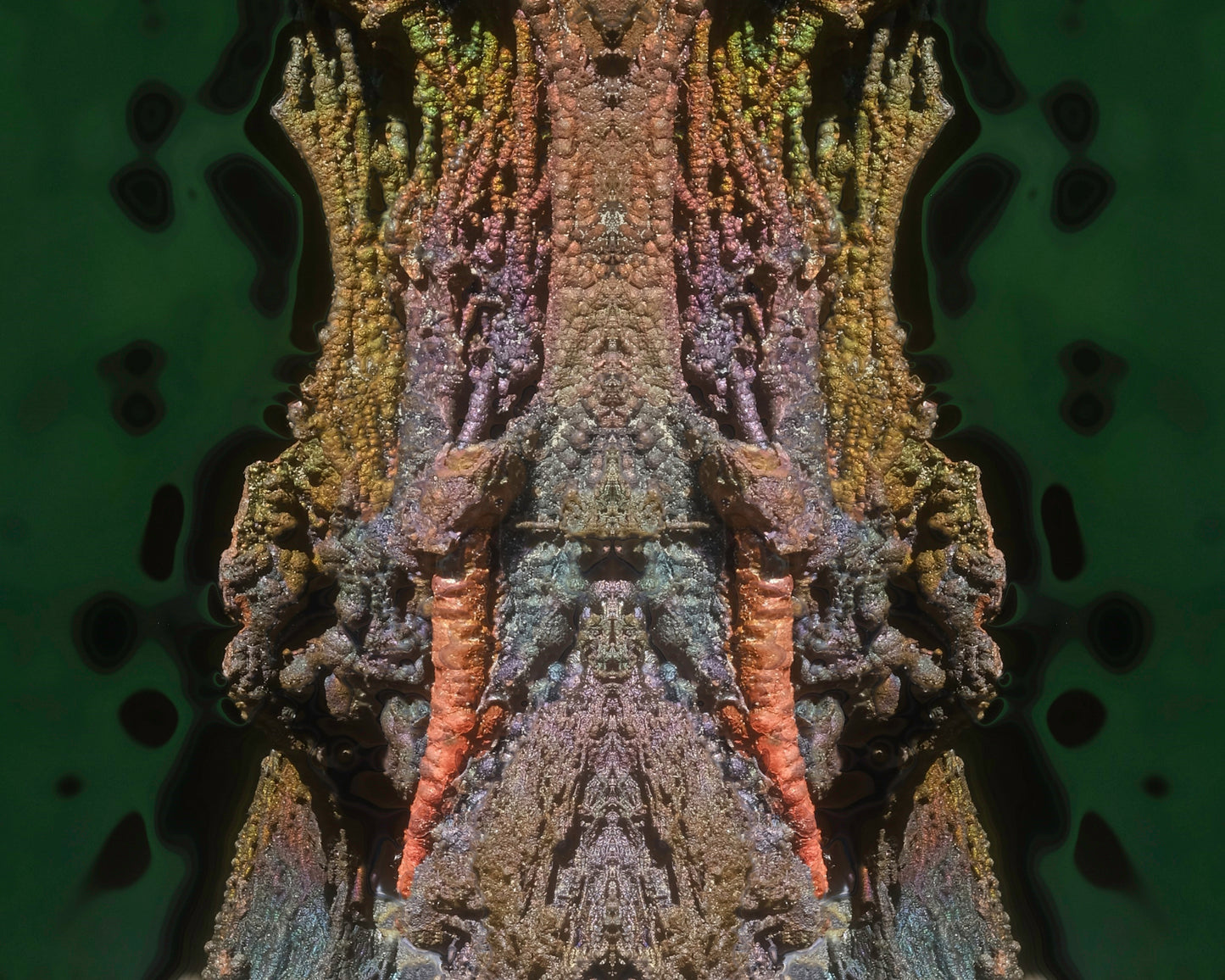 Beanie: Hematite:  Irridescent, Graves Mt, Georgia, USA,  Original  Color