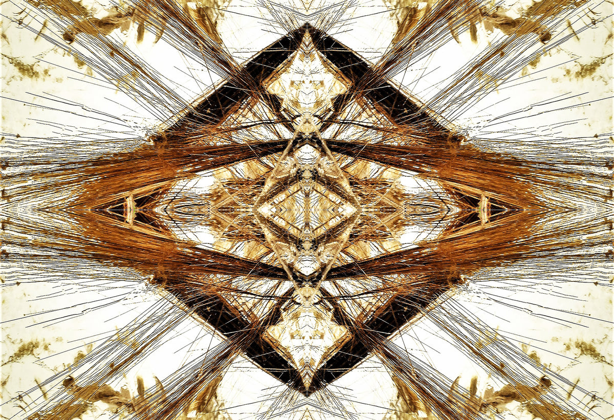 Tablecloth: Rutile, Rutilated Quartz — Alexander, North Carolina, — Original Color