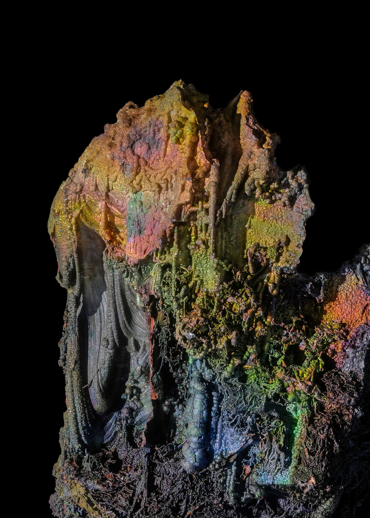 Baby Legins: Hematite, Iridescent, Graves Mt, , Georgia, USA, , Original Color